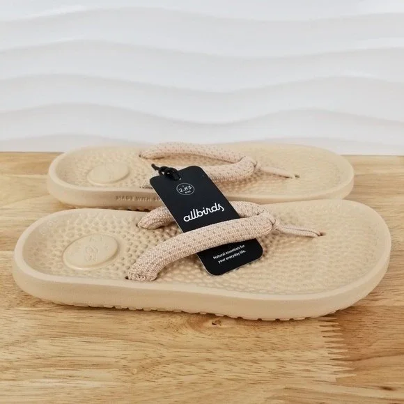 allbirds Shoes Allbirds Lux Beige Sugar Zeffer Adult Flip